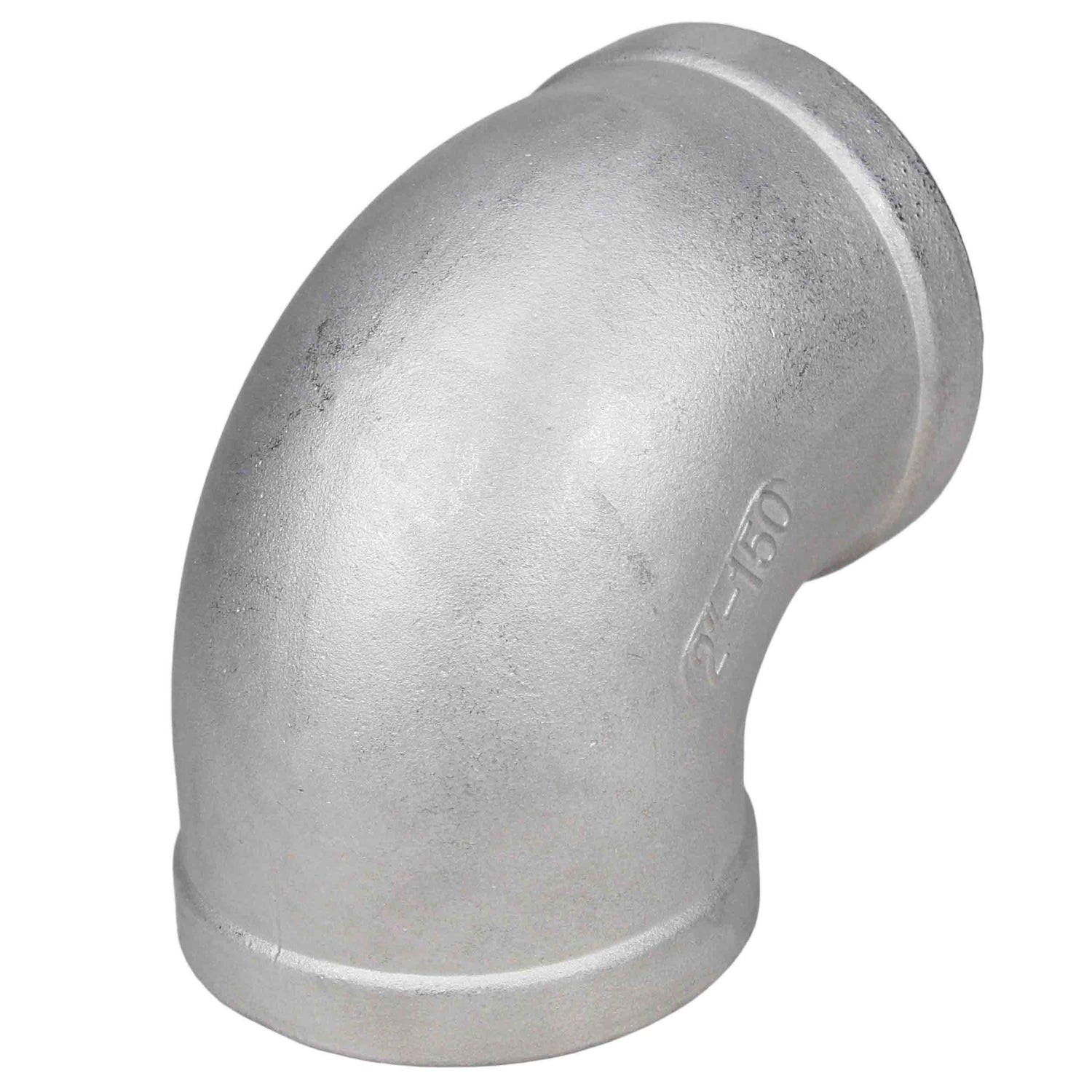 Coudes (angles) en acier Elephant PN16 angle 90°, corps - acier inoxydable 304, raccordement - filetage femelle / femelle