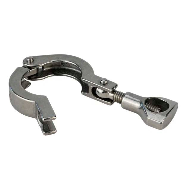 Colliers de serrage Elephant CS-1 pour raccords CLAMP, corps - acier inoxydable 304