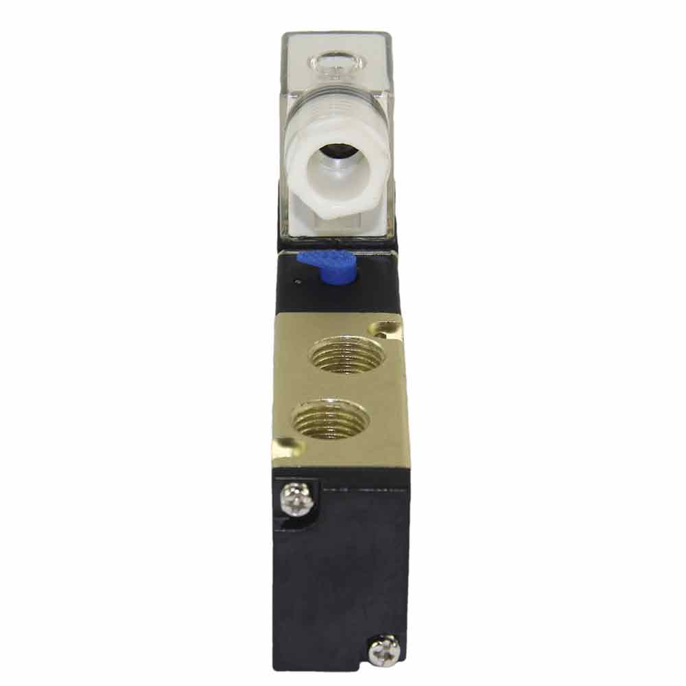 Distributeur pneumatique Elephant 4v210-08, matériau du corps - aluminium anodisé