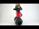 Ball valves Elephant BV4242E-FP-GRM-ISO, body material - UPVC, ball material - UPVC, seal - EPDM, with pneumatic actuator with return springs PA-SA, pneumatic distributor 4M310-08 220V, LSU APL-410N EX and ATU AFC2000
