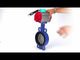 Water Butterfly Valve Elephant WBV3432V-2W-Fb-H DN50-300 16 bar case - 316L stainless steel, disc - 316L stainless steel, seal - Viton, with pneumatic drive PA-DA-XXX and ALS200D magnetic switch