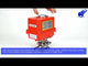 Vannes à boisseau sphérique Elephant BV3131P(3pc)-FP-W-ISO-H LONG à passage intégral, corps - acier inoxydable 304, soudé, avec entraînement électrique 1/4 de tour Elephant QT-N-EM-O1-220VAC-U1 MINI 220V