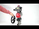Vannes à boisseau sphérique Elephant BV3131P(3pc)-FP-W-ISO-H LONG DN50-150 passage intégral, corps - acier inoxydable 304, soudé, avec actionneur pneumatique Elephant PA-DA, réducteur Elephant MON et bloc de fin de course APL 410N EX