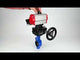 Vanne papillon d'eau Elephant al-316l-epdm-elephant-da-4m310-24-hdm, matériau du corps - alliage d'aluminium, matériau du disque - acier inoxydable AISI 316L, joint - EPDM, actionné par actionneur pneumatique
