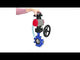 Vanne papillon d'eau Elephant WBV1631N-2W-Fb-H, matériau du corps - fonte QT450, matériau du disque - acier inoxydable AISI 304, joint - NBR, actionneur pneumatique PA-DA double action, 4V320-10 220V, BKV APL-210N, volant MON
