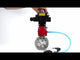 Vannes à boisseau sphérique Elephant BV3232P-FP-Fb-ISO-H 16 bar, passage intégral entre brides, acier inoxydable SS316, joint - PTFE, avec actionneur pneumatique double effet PA-DA, avec distributeur pneumatique 4V320-10 220V, avec BKV APL-410N EX