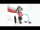 Vannes à boisseau sphérique Elephant BV3131P(3pc)-FP-W-ISO-H LONG DN50-150 passage intégral, corps - acier inoxydable 304, à souder, avec actionneur pneumatique PA-DA, distributeur pneumatique 4V320-10 220V, réducteur MON, BKV APL-410N EX et BPV AFC2000