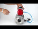 Vannes à boisseau sphérique Elephant BV3232P(2pc)-FP-F-ISO-H DN15-300 16 bar/16, à passage intégral à brides, acier inoxydable SS316, joint - PTFE, avec actionneur pneumatique double effet PA-DA, avec distributeur pneumatique 4V320-10 220V