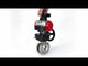 Robinet à boisseau sphérique en acier inoxydable Elephant kchfp-elephant-da-hdm-4m310-24v-apl-210n, matériau du corps - acier inoxydable AISI 316, matériau de la bille - acier inoxydable AISI 316, joint - PTFE, actionné par actionneur pneumatique