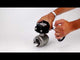 Robinet à boisseau sphérique en acier inoxydable Elephant kshmp316-elephant-rdn, matériau du corps - acier inoxydable AISI 316, matériau de la bille - acier inoxydable AISI 316, joint - PTFE, à engrenage