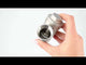 Clapet anti-retour à ressort Elephant VCSY3131P-T en forme de Y, matériau du corps - Acier inoxydable AISI 304, matériau du corps de verrouillage - Acier inoxydable 304, joint - PTFE, fileté