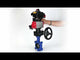 Vanne papillon d'eau Elephant WBV1631N-2W-Fb-H, matériau du corps - fonte QT450, matériau du disque - acier inoxydable AISI 304, joint - NBR, actionneur pneumatique PA-DA double action, 4M310-08 220V, BKV APL-410N EX, volant MON
