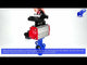 Vanne papillon d'eau Elephant al-316l-epdm-elephant-da-4m310-110/220-apl210n, matériau du corps - alliage d'aluminium, matériau du disque - acier inoxydable AISI 316L, joint - EPDM, actionné par actionneur pneumatique