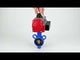 Vanne papillon d'eau Elephant al-316l-epdm-elephant-sa-4m310-110/220, matériau du corps - alliage d'aluminium, matériau du disque - acier inoxydable AISI 316L, joint - EPDM, actionné par actionneur pneumatique
