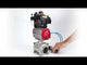 Ball valves Elephant BV3232P(3pc)-FP-W-ISO-H WDVF DN15-32 63 bar full bore, body - 316 stainless steel, seal - PTFE, for welding, with PA-SA pneumatic actuator, pneumatic distributor 4V320-10 220V, LSU APL-410N EX, ATU AFC2000