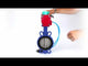 Water Butterfly Valve Elephant WBV3432N-2W-Fb-H DN40-300 16 bar body - WCB carbon steel, disc - 316L stainless steel, seal - NBR, with pneumatic actuator PA-DA-XXX, pneumatic distributor 4V320-10 220V and ALS200D magnetic switch