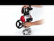 Vannes à boisseau sphérique Elephant BV3232P-SP-3L-T 3 voies type L, filetées, corps - acier inoxydable SS316, joint - PTFE, avec entraînement pneumatique PA-DA-052-083 distributeur pneumatique 4M310-08 réducteur 220V MON BPV AFC2000 BKV APL-510N-EX
