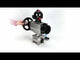 Ball valves Elephant BV3232P(3pc)-FP-W-ISO-H,  body material - Stainless steel AISI 316, seal - PTFE / PTFE / Teflon, with pneumatic actuator double action PA-DA-105-1, 4V320-10 220V, LSU APL-510N Ex