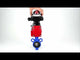 Vanne papillon d'eau Elephant al-316l-epdm-elephant-da-apl210n, matériau du corps - alliage d'aluminium, matériau du disque - acier inoxydable AISI 316L, joint - EPDM, actionné par actionneur pneumatique