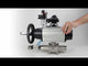 Ball valves Elephant BV3232P(3pc)-FP-W-ISO-H LONG,  body material - Stainless steel AISI 316, seal - PTFE / PTFE / Teflon, with pneumatic actuator double action PA-DA-105-1, 4V320-08 220V, LSU APL-210N, ATU AFC2000