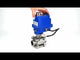 Ball valves Elephant BV3232P(3pc)-FP-W-ISO-H WDVF DN15-32 63 bar full bore, body - 316 stainless steel, seal - PTFE, for welding, with a 1/4-turn electric drive Elephant QT-N-EM-O1-12VDC-U1 blue