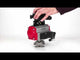 Robinet à boisseau sphérique en acier inoxydable Elephant 3h-l-rpss316200mm-iso-pnevpr-da-rasp-24v-bkv, matériau du corps - acier inoxydable AISI 316, matériau de la bille - acier inoxydable AISI 316, joint - PTFE, actionné par actionneur pneumatique