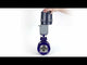 Butterfly valves with triple eccentricity Elephant WBV3EX-3432M-1W-F-ISO flanged, body - carbon steel WCB, disc - stainless steel 316, seal - METAL, with electric quarter turn actuator Elephant QTSA-N-EM-O0-220VAC