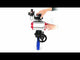 Vanne papillon d'eau Elephant WBV1616E-2W-Fb-H, matériau du corps - fonte QT450, matériau du disque - fonte QT450, joint - EPDM, actionneur pneumatique PA-DA double action, 4M310-08 24V, BKV APL-210N, volant MON, BPV AFC2000