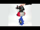Vanne papillon d'eau Elephant WBV1631N-2W-Fb-H, matériau du corps - fonte QT450, matériau du disque - acier inoxydable AISI 304, joint - NBR, actionneur pneumatique PA-SA avec ressorts de rappel, 4M310-08 24V, BKV APL-510N EX, BPV AFC2000