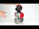 Vannes à boisseau sphérique Elephant BV3131P(3pc)-FP-F-ISO-H à brides, passage intégral, trois pièces, corps - acier inoxydable SS304, joint - PTFE, avec actionneur pneumatique Elephant PA-SA 065-160 et BKV APL -510N-EX