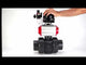 Ball valves Elephant BV4242E-FP-GRM-ISO, body material - UPVC, ball material - UPVC, seal - EPDM, with pneumatic actuator double action PA-DA, pneumatic distributor 4M310-08 24V, LSU APL-510N EX and ATU AFC2000