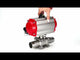 Vannes à boisseau sphérique Elephant BV3131P(3pc)-FP-W-ISO-H LONG passage intégral, corps - acier inoxydable 304, à souder, avec actionneur pneumatique Elephant PA-SA et distributeur pneumatique 4M310-08 220V