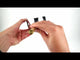 Thermomètres radiaux bimétalliques Elephant TB-301-R2.5 PN16, acier inoxydable, longueur de la partie immergée 46-100 mm, classe de précision - 2,5