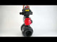 Ball valves Elephant BV4242E-FP-GRM-ISO, body material - UPVC, ball material - UPVC, seal - EPDM, with pneumatic actuator double action PA-DA, pneumatic distributor 4M310-08 220V, LSU APL-410N EX and ATU AFC2000