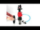 Vannes à boisseau sphérique Elephant BV3232P(3pc)-FP-W-ISO-H LONG DN50-150 passage intégral, corps - acier inoxydable 316, à souder, avec actionneur pneumatique PA-DA, distributeur pneumatique 4V320-08 220V, réducteur MON, BKV APL-210N et BPV AFC2000