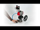 Ball valves Elephant BV3232P(3pc)-FP-W-ISO-H WDVF DN15-32 63 bar full bore, 316 stainless steel, seal - PTFE, for welding, with PA-DA pneumatic actuator, pneumatic distributor 4V320-08 220V, manual backup for MON, ATU AFC2000