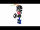Vanne papillon d'eau Elephant WBV1631N-2W-Fb-H, matériau du corps - fonte QT450, matériau du disque - acier inoxydable AISI 304, joint - NBR, actionneur pneumatique PA-DA double action, positionneur YT-1000RSN sans rétroaction, volant MON