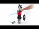Ball valves Elephant BV3232P(3pc)-FP-W-ISO-H,  body material - Stainless steel AISI 316, seal - PTFE / PTFE / Teflon, with pneumatic actuator double action PA-DA, 4V320-10 220V, handwheel MON, ATU AFC2000