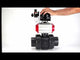 Ball valves Elephant BV4242E-FP-GRM-ISO, body material - UPVC, ball material - UPVC, seal - EPDM, with pneumatic actuator double action PA-DA, pneumatic distributor 4M310-08 220V, LSU APL-510N EX and ATU AFC2000