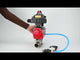 Vannes à boisseau sphérique Elephant BV3232P(3pc)-FP-W-ISO-H LONG passage intégral, corps - acier inoxydable 316, à souder, avec actionneur pneumatique Elephant PA-SA, distributeur pneumatique 4V320-08 220V et bloc de fin de course APL-410N EX