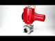 Robinet à boisseau sphérique en acier inoxydable Elephant BVPP 316.200-ISO PSI914 SS316 passage intégral, à souder, matériau du corps - acier inoxydable, actionneur électrique quart de tour Elephant QT-W (M) EX 220 V
