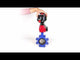 Vanne papillon d'eau Elephant WBV1616E-2W-Fb-H, matériau du corps - fonte QT450, matériau du disque - fonte QT450, joint - EPDM, actionneur pneumatique PA-DA double action, 4M310-08 24V, BKV APL-510N EX