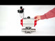 Vannes à boisseau sphérique Elephant BV3131P(3pc)-FP-W-ISO-H LONG à passage intégral, corps - acier inoxydable 304, à souder, avec actionneur pneumatique Elephant PA-SA, distributeur pneumatique 4M310-08 24V et BPV AFC2000