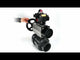 Ball valves Elephant BV4242E-FP-GRM-ISO, body material - UPVC, ball material - UPVC, seal - EPDM, with pneumatic actuator double action PA-DA-105-1 and LSU APL-410N EX