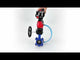 Vanne papillon d'eau Elephant WBV1616E-2W-Fb-H, matériau du corps - fonte QT450, matériau du disque - fonte QT450, joint - EPDM, actionneur pneumatique PA-DA double action, 4V320-08 220V, BKV APL-510N EX, volant MON, BPV AFC2000