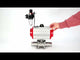Vannes à boisseau sphérique Elephant BV3131P(3pc)-FP-W-ISO-H LONG à passage intégral, corps - acier inoxydable 304, à souder, avec actionneur pneumatique PA-DA, distributeur pneumatique 4M310-08 220V et BPV AFC2000