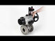 Ball valves Elephant BV3232P(2pc)-FP-F-ISO-H DN80-100 16 bar, full bore flanged, stainless steel SS316, seal - PTFE, with pneumatic actuator PA-DA-105-1 double acting, with pneumatic distributor 4M310-08 24V , with ATU AFC2000
