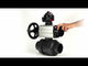 Ball valves Elephant BV4242E-FP-GRM-ISO, body material - UPVC, ball material - UPVC, seal - EPDM, with pneumatic actuator double action PA-DA-105-1, pneumatic distributor 4M310-08 24V and LSU APL-510N EX