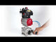 Ball valves Elephant BV3232P(3pc)-FP-W-ISO-H WDVF DN15-32 63 bar full bore, body - 316 stainless steel, seal - PTFE, for welding, with PA-SA pneumatic actuator, pneumatic distributor 4V320-08 220V, LSU APL-410N EX, ATU AFC2000