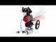 Vannes à boisseau sphérique Elephant BV3232P-SP-3L-T 3 voies type L, filetées, corps - acier inoxydable SS316, joint - PTFE, avec entraînement pneumatique PA-DA-052-083 distributeur pneumatique 4V320-10 réducteur MON BPV AFC2000 BKV APL-510N-EX